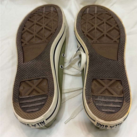 Converse Olive Green Sneakers - Picture 3 of 4